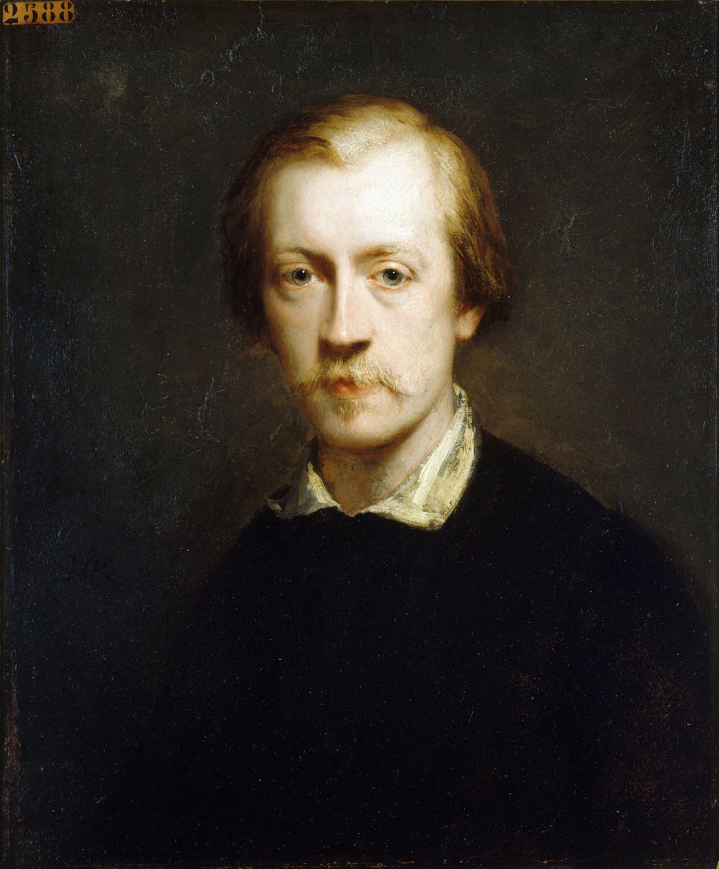 Porträt von Félix Ziem 1821-1911, ca. 1850 von Louis Gustave Ricard
