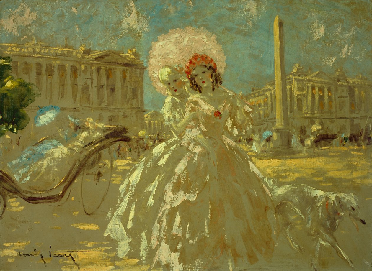 Place de la Concorde von Louis Icart