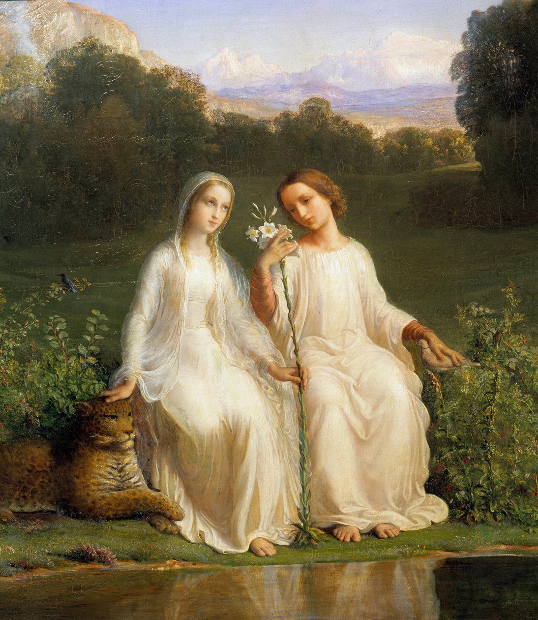 Das Gedicht der Seele; Virginitas von Louis Janmot