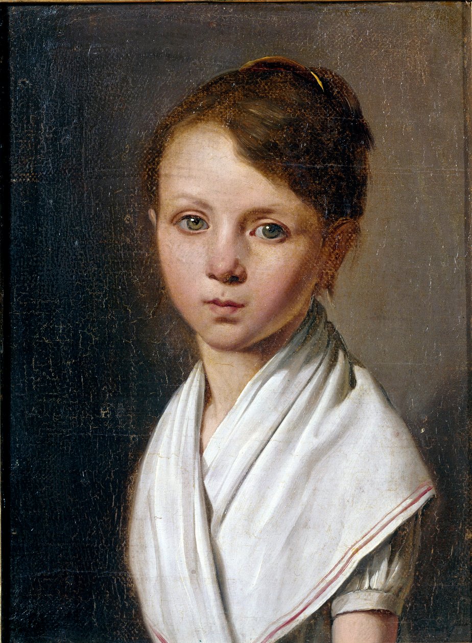 Porträt von Berthe Juliette Dubois als Kind von Louis Leopold Boilly