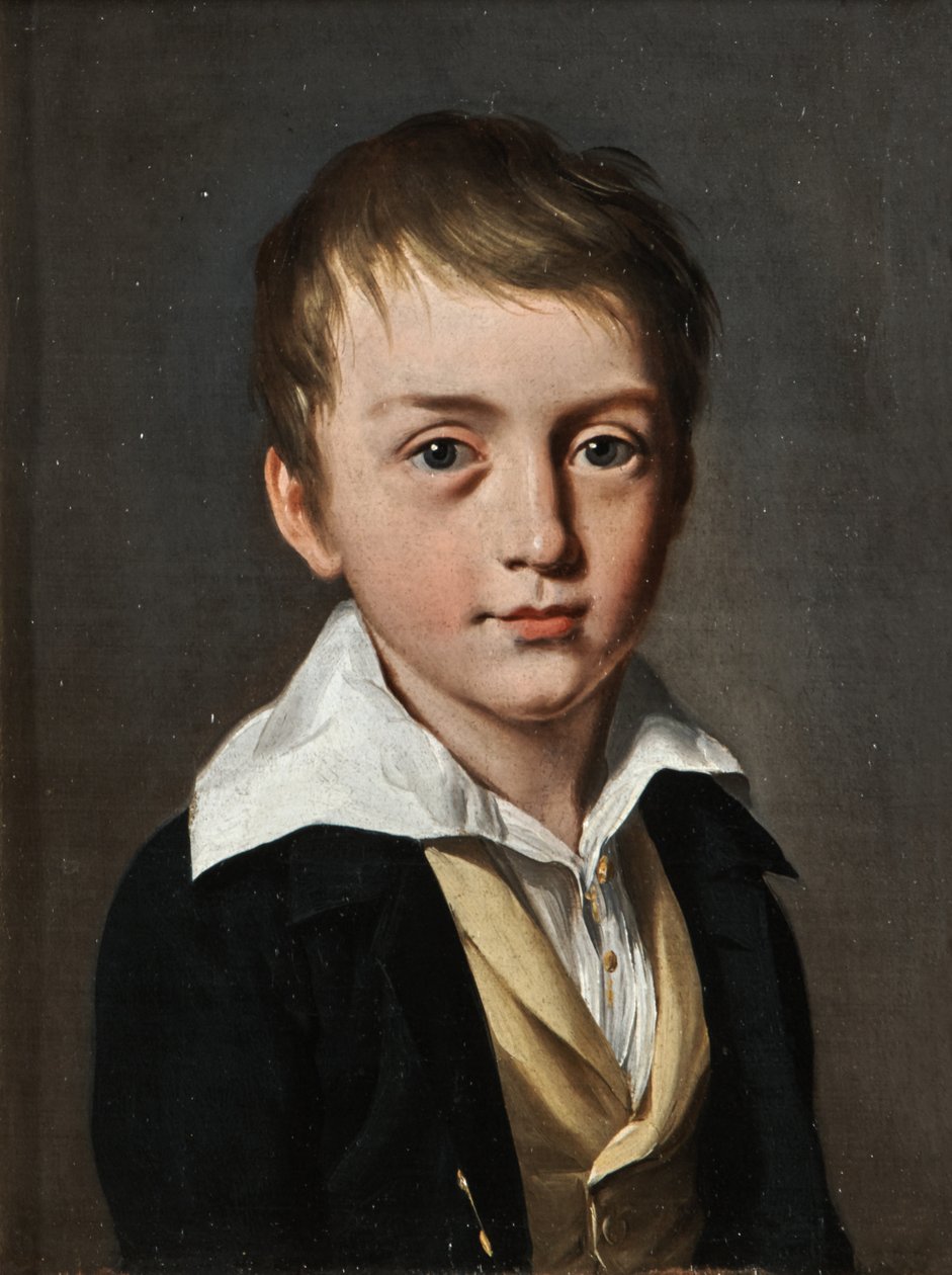 Porträt eines jungen Jungen von Louis Leopold Boilly