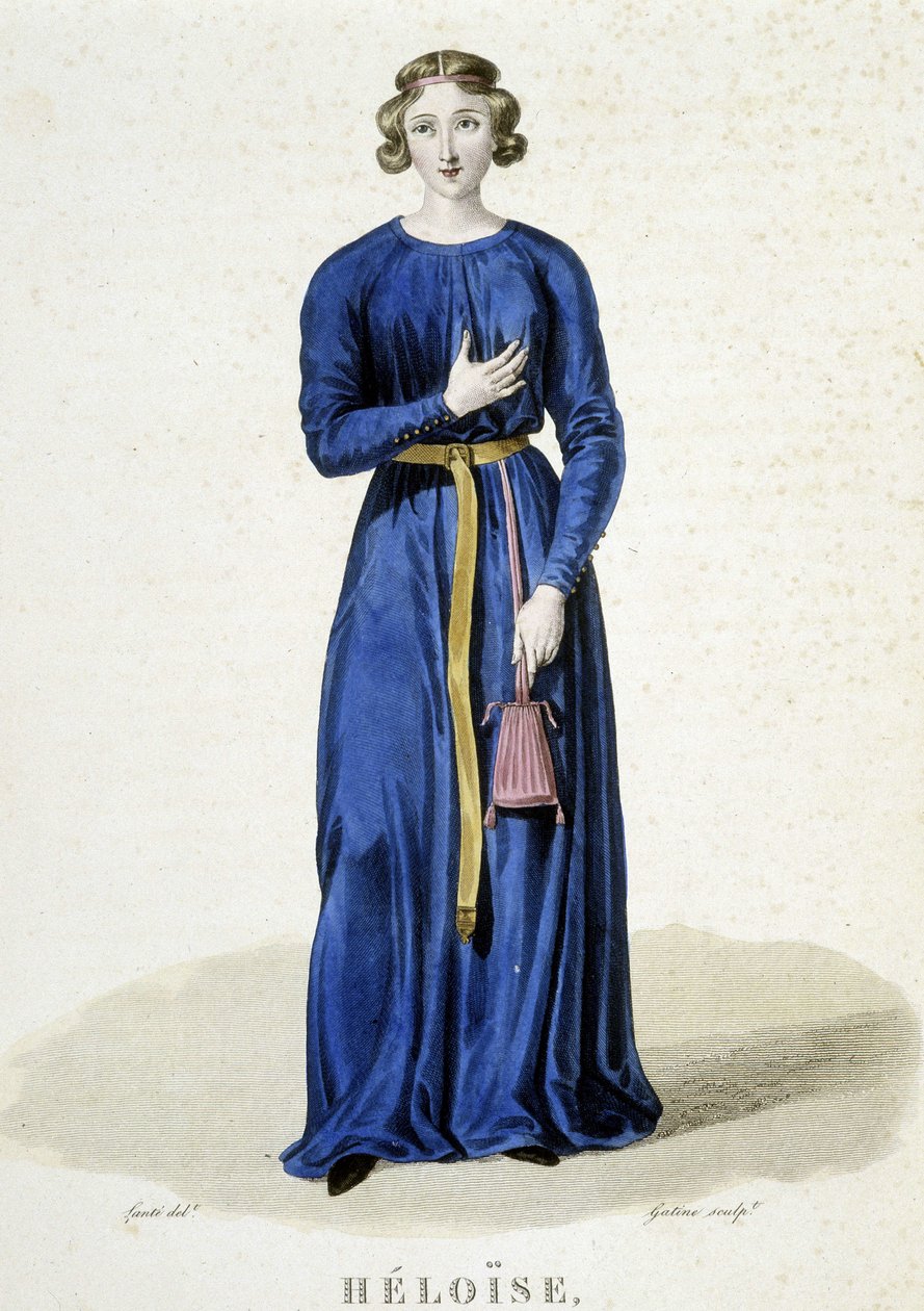 Héloise - in „Galerie francaise des femmes célèbres“ von Louis Marie Lante