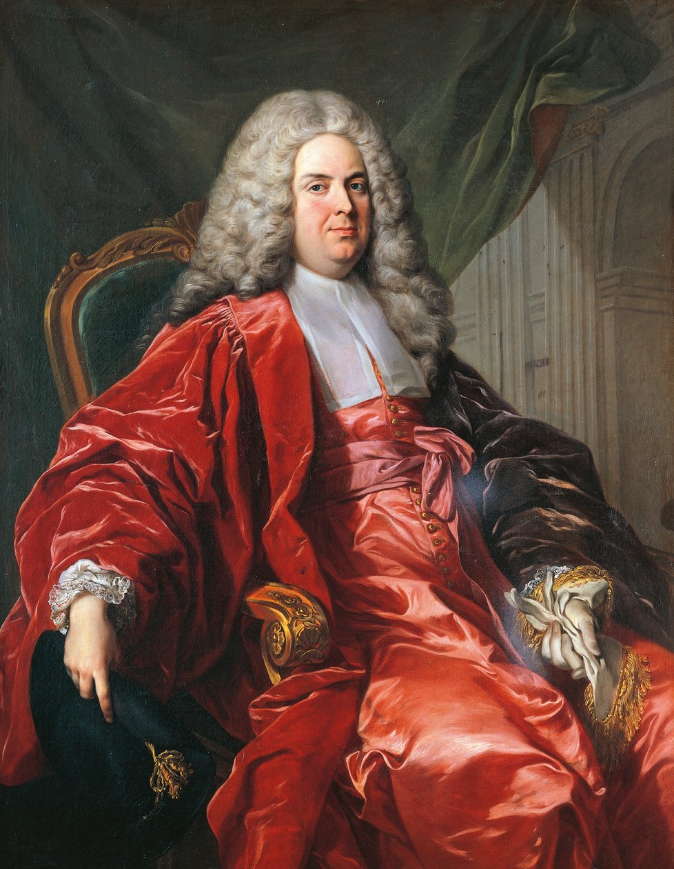 Porträt von Michel Etienne Turgot von Louis Michel van Loo