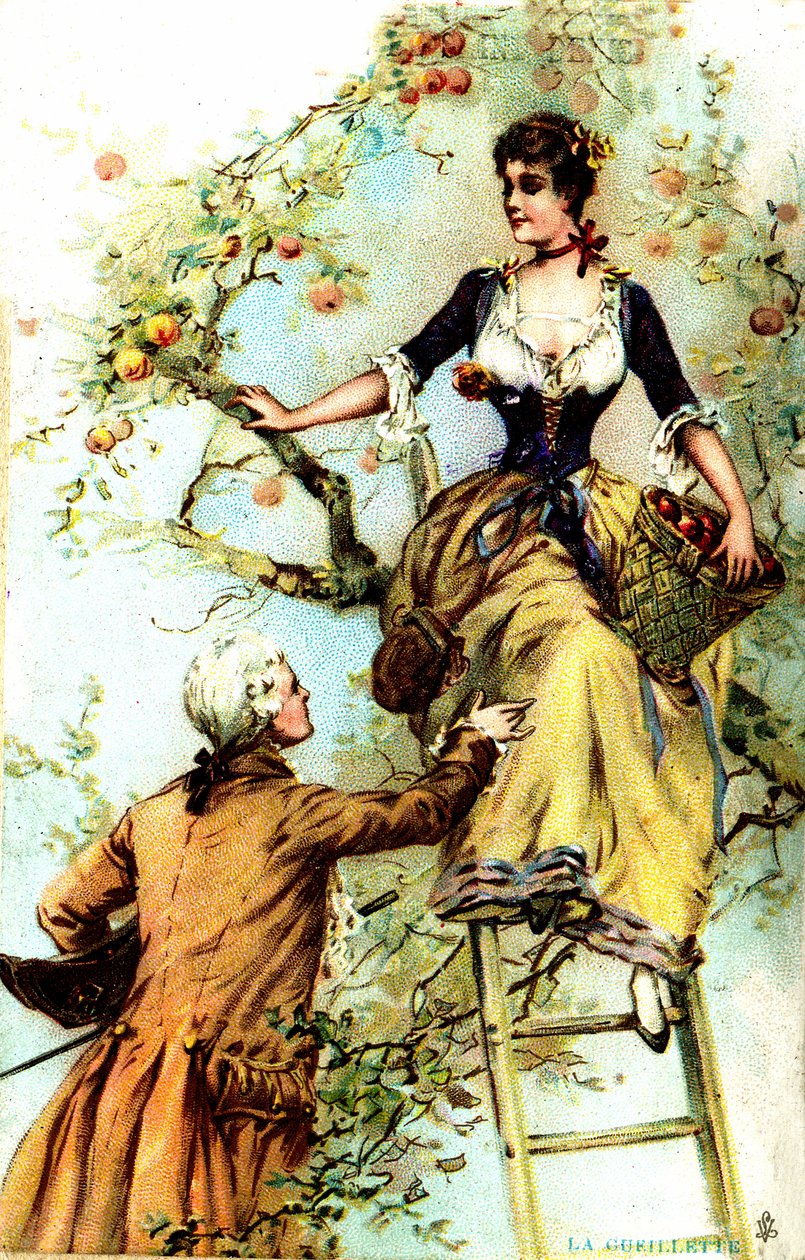 Ernte: Werbung für den Kakao Blooker 1874 (Druck) von Louis Paul Pierre Dumont