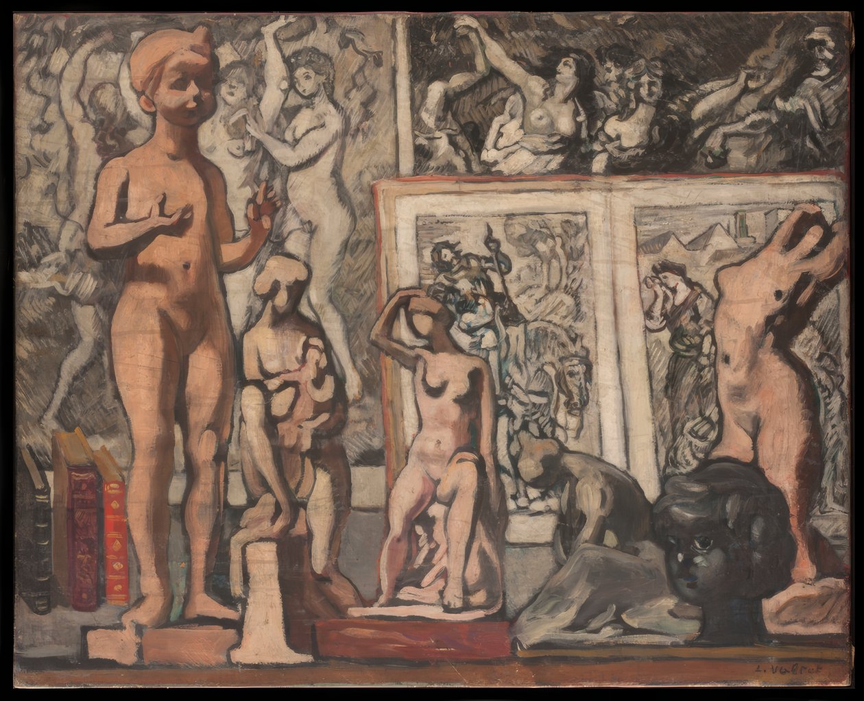 Akademie der Bildhauerei von Louis Valtat