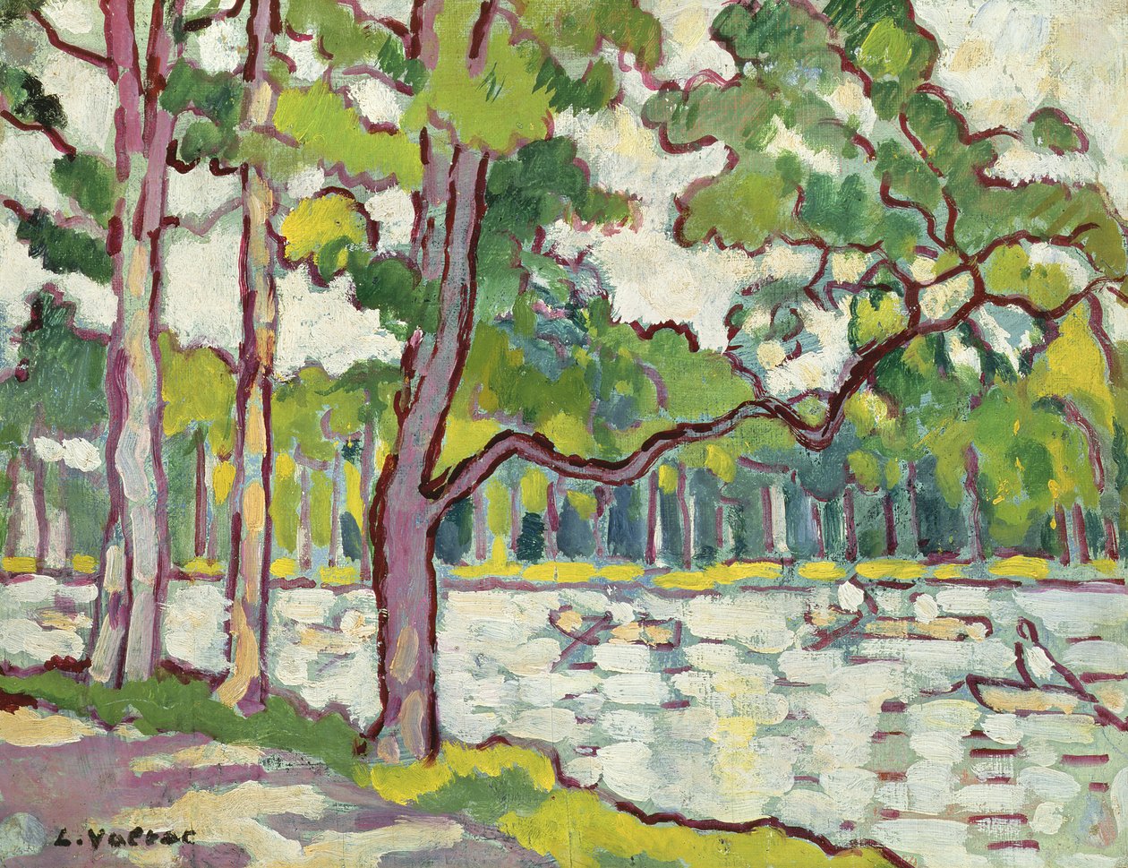 Bois de Boulogne von Louis Valtat