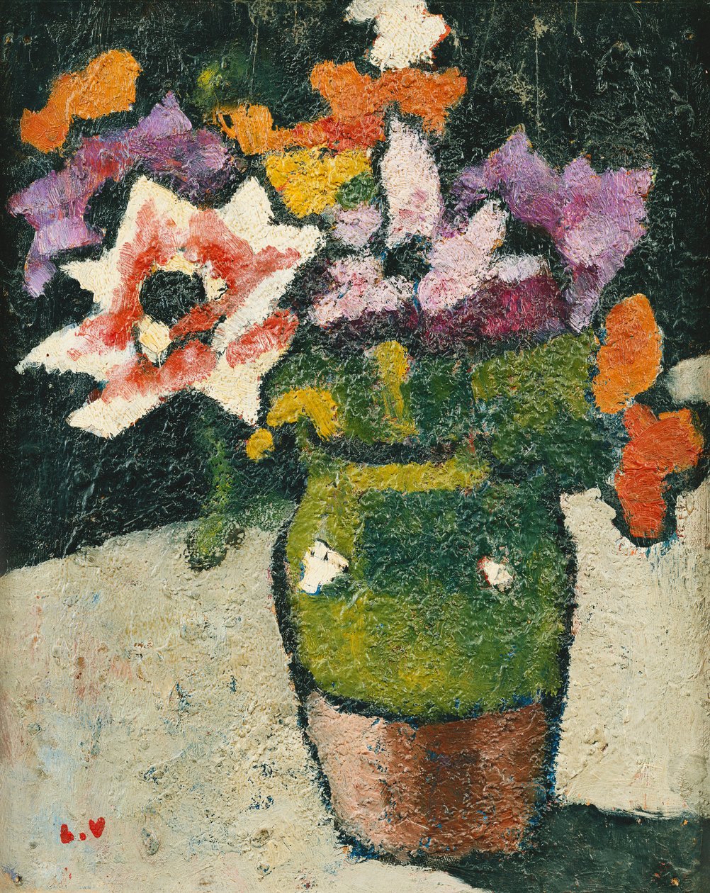 Blumen in einer Vase von Louis Valtat