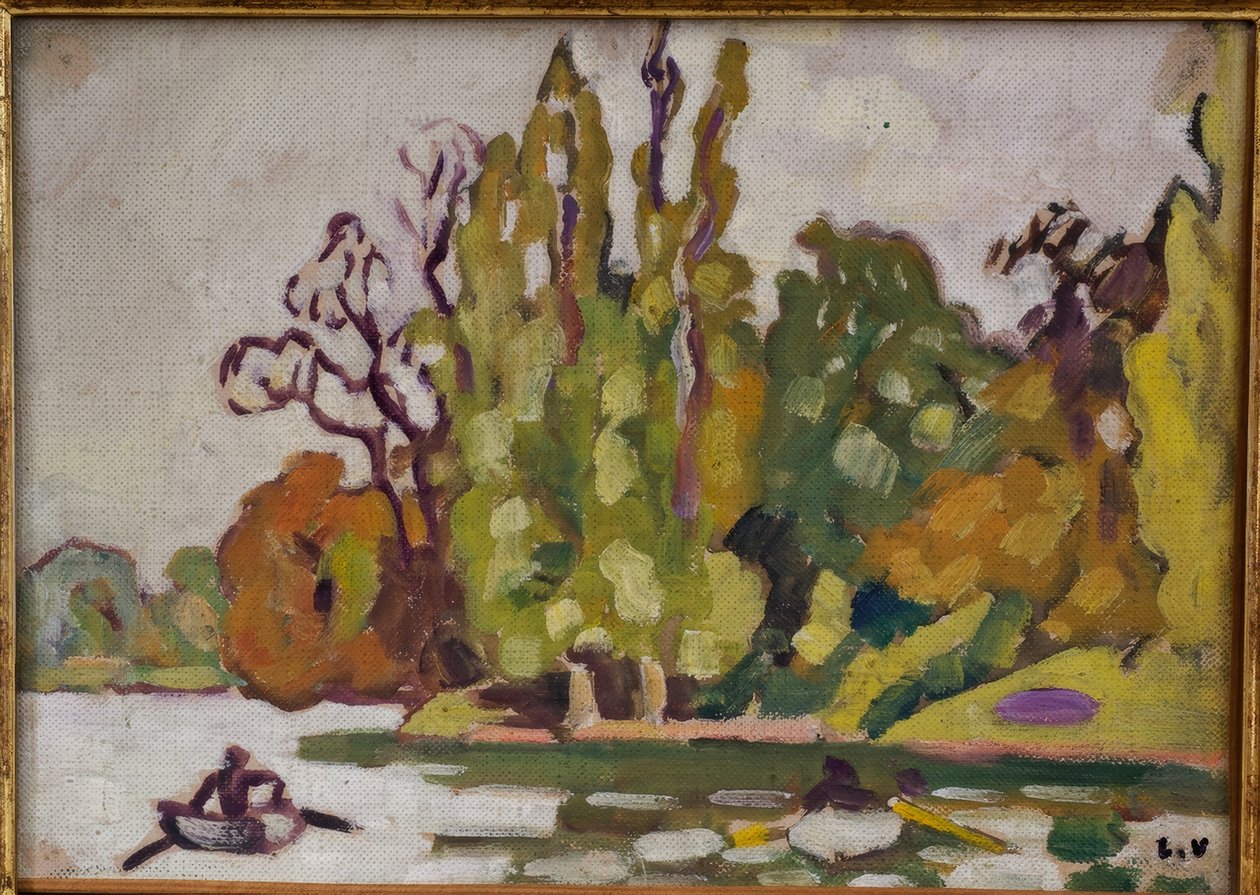 Die Boote auf dem See im Bois de Boulogne von Louis Valtat