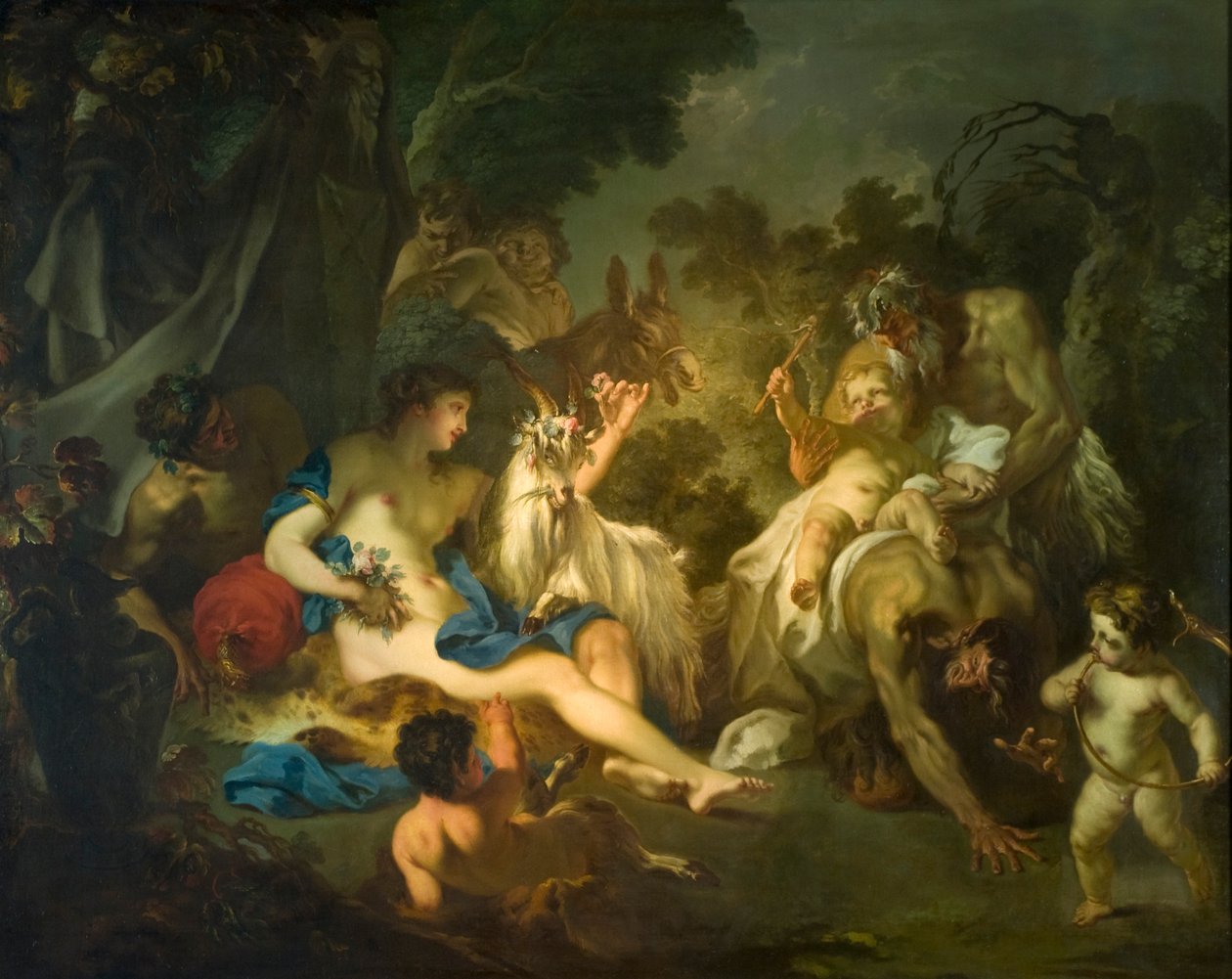 Die Kindheit des Bacchus, ca. 1700-10 von Louis de Boullogne