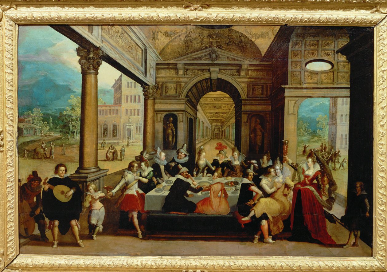 Szenen aus dem Leben des verlorenen Sohnes von Louis de Caullery