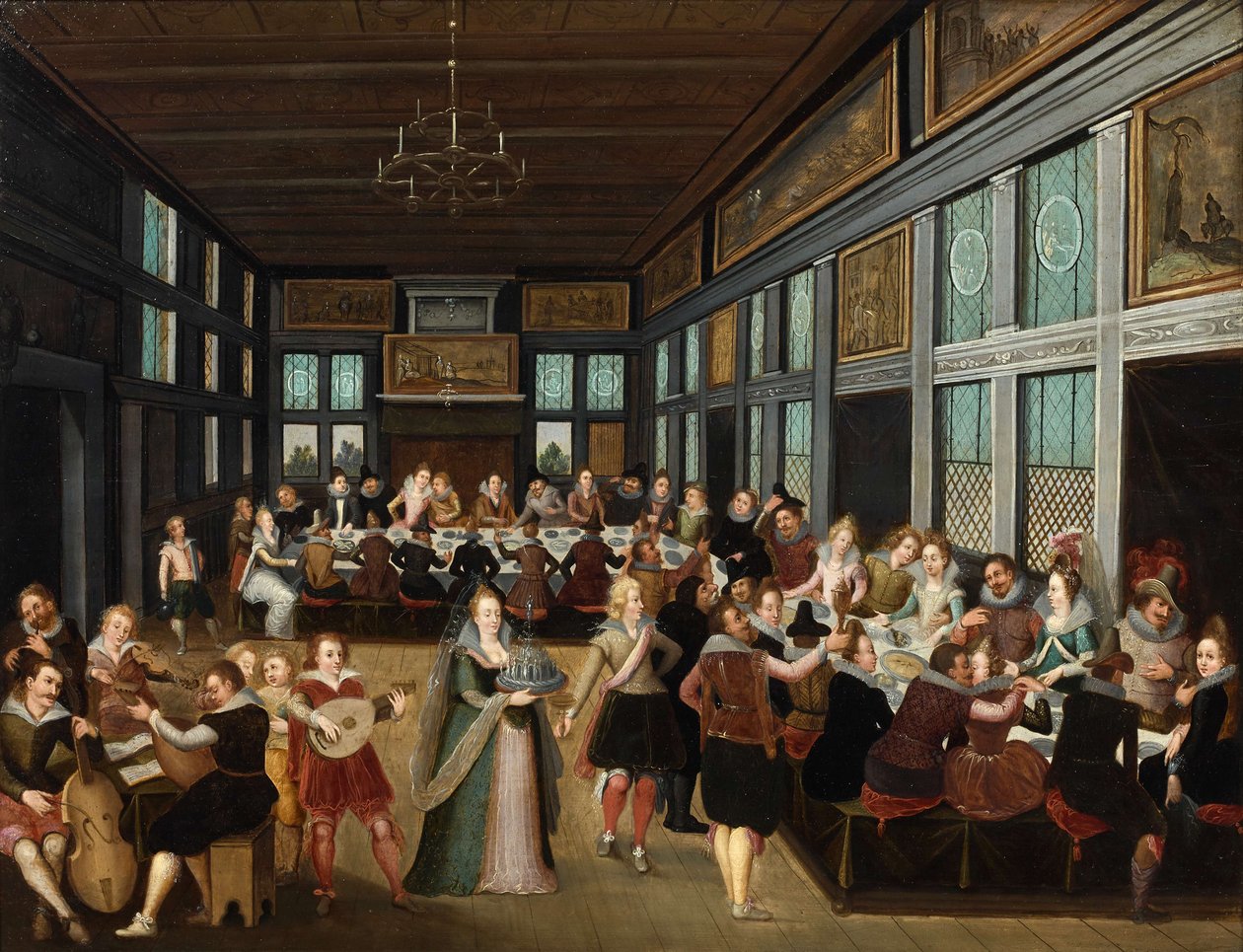 Hochzeitsbankett von Louis de Caullery