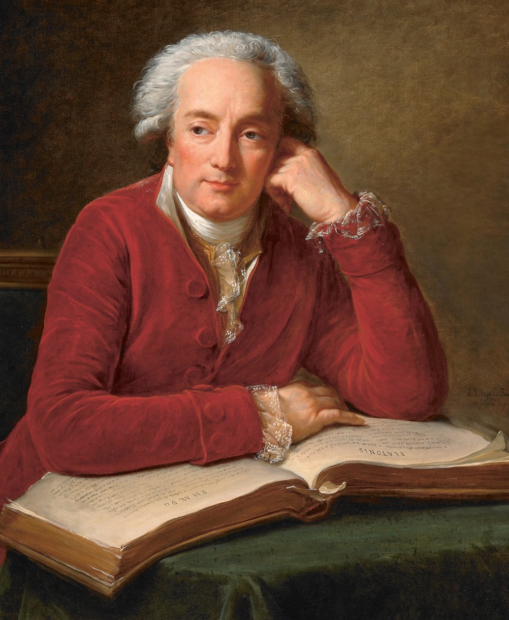Porträt von Carlo Gastone della Torre di Rezzonico 1742-1796, 1791 von Elisabeth Louise Vigee Lebrun