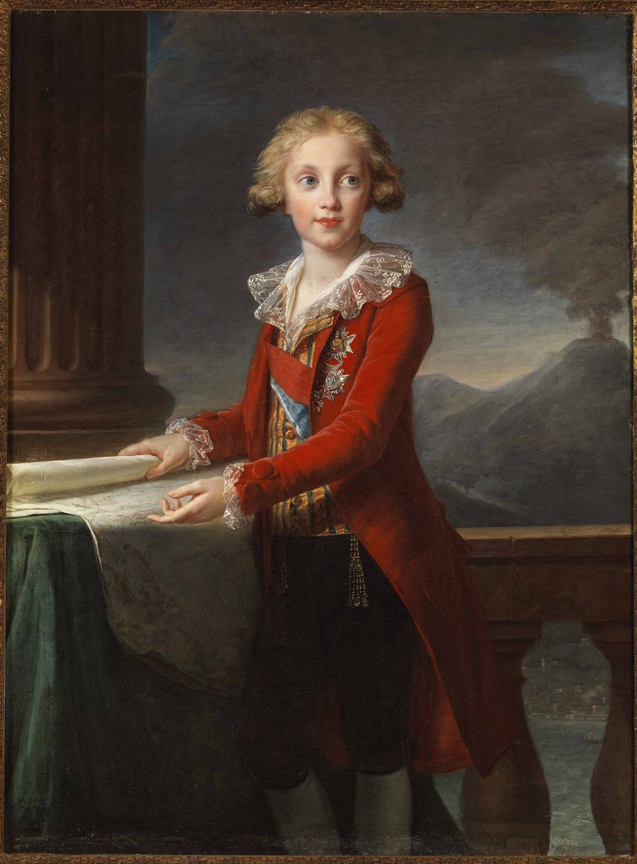 Porträt von König Franz I. der Beiden Sizilien 1777-1830, 1790 von Elisabeth Louise Vigee Lebrun