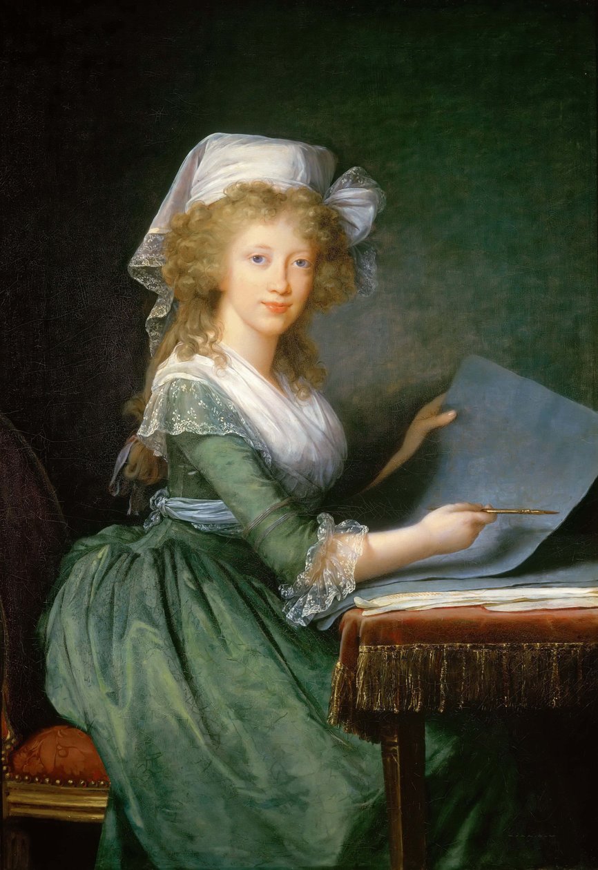 Prinzessin Luisa Maria von Neapel und Sizilien von Elisabeth Louise Vigee Lebrun