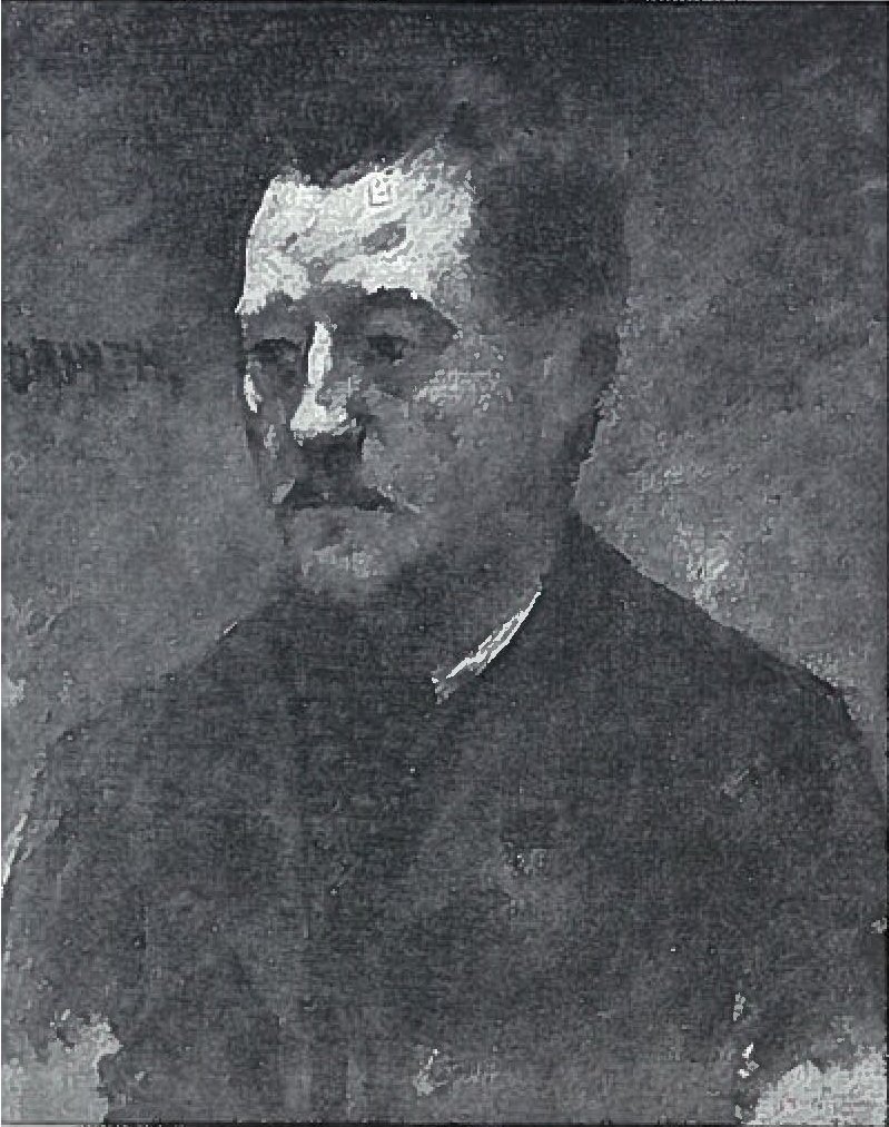 Männliches Porträt von Lovis Corinth