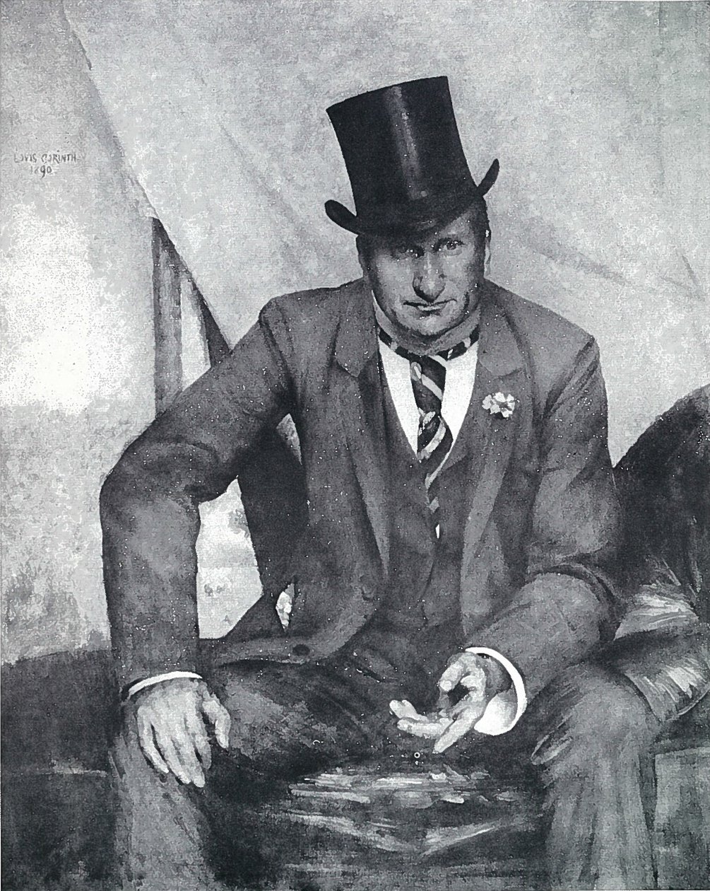 Porträt des Schauspielers Rogall von Lovis Corinth