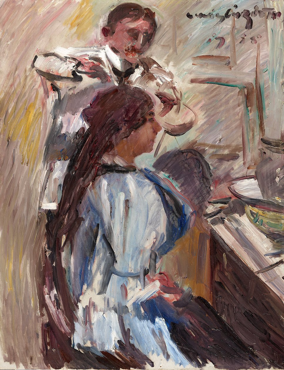 Der Friseur von Lovis Corinth