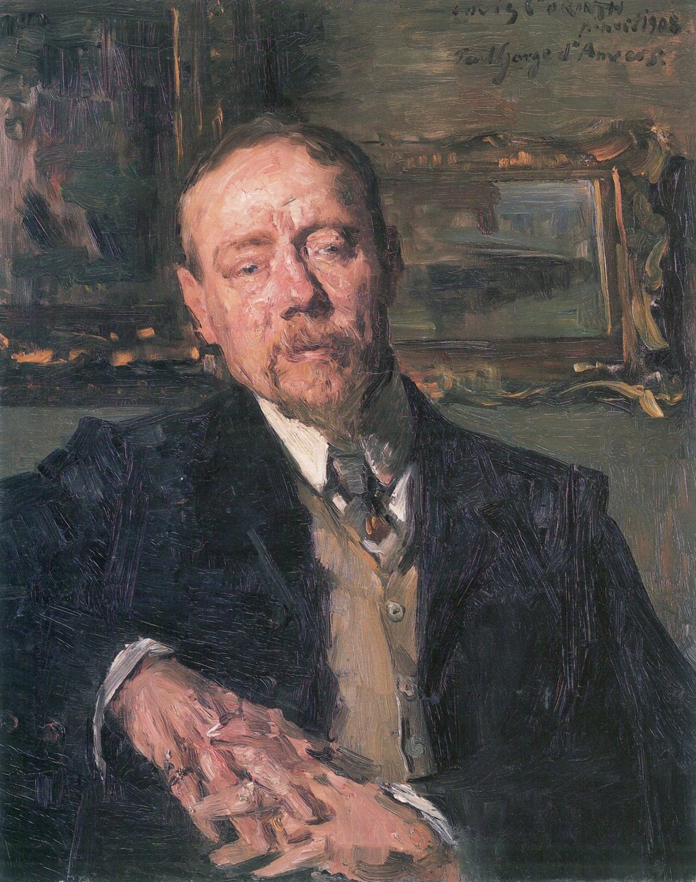 Der Maler Paul Gorge von Lovis Corinth