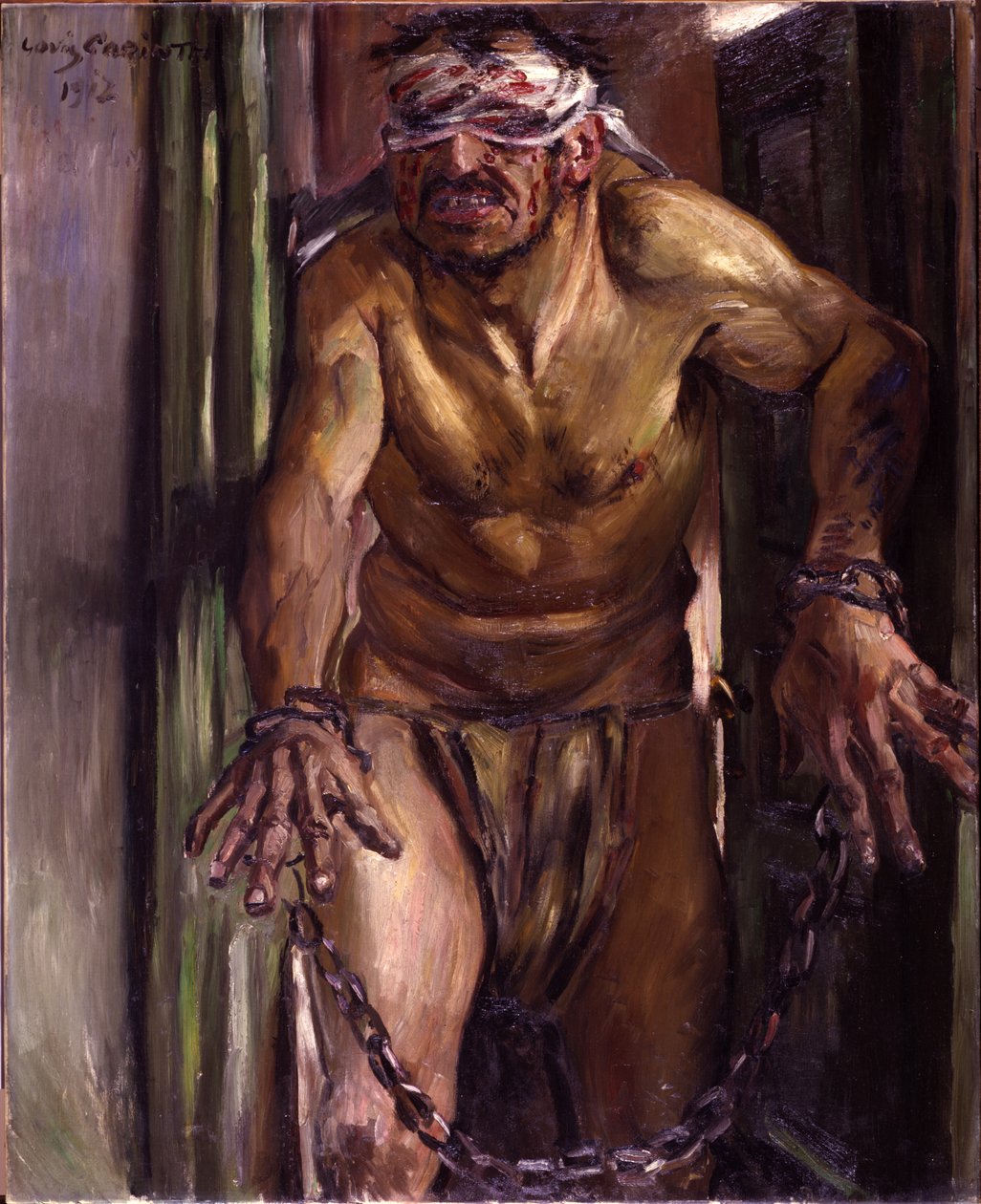 Der geblendete Simson von Lovis Corinth