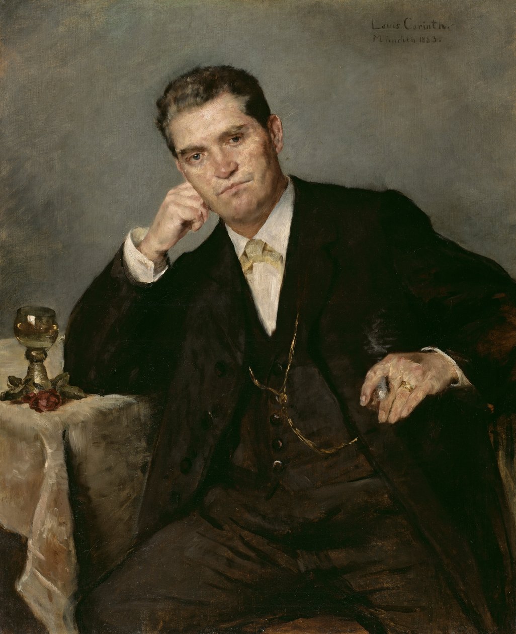 Franz Heinrich Corinth, der Vater des Künstlers von Lovis Corinth