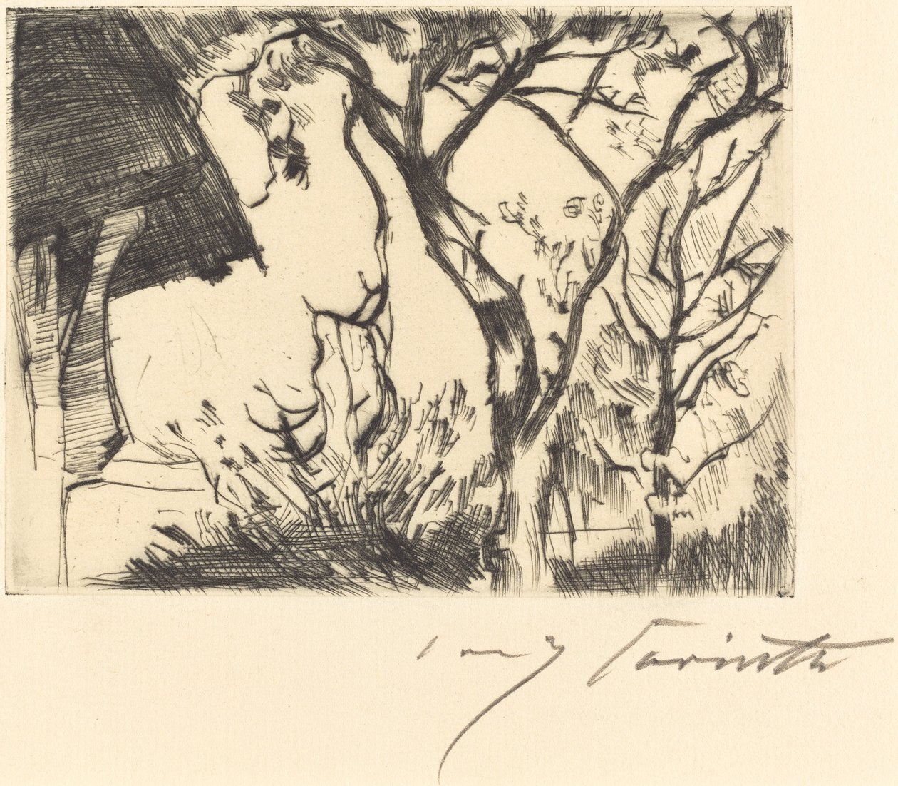 Hausecke von Lovis Corinth