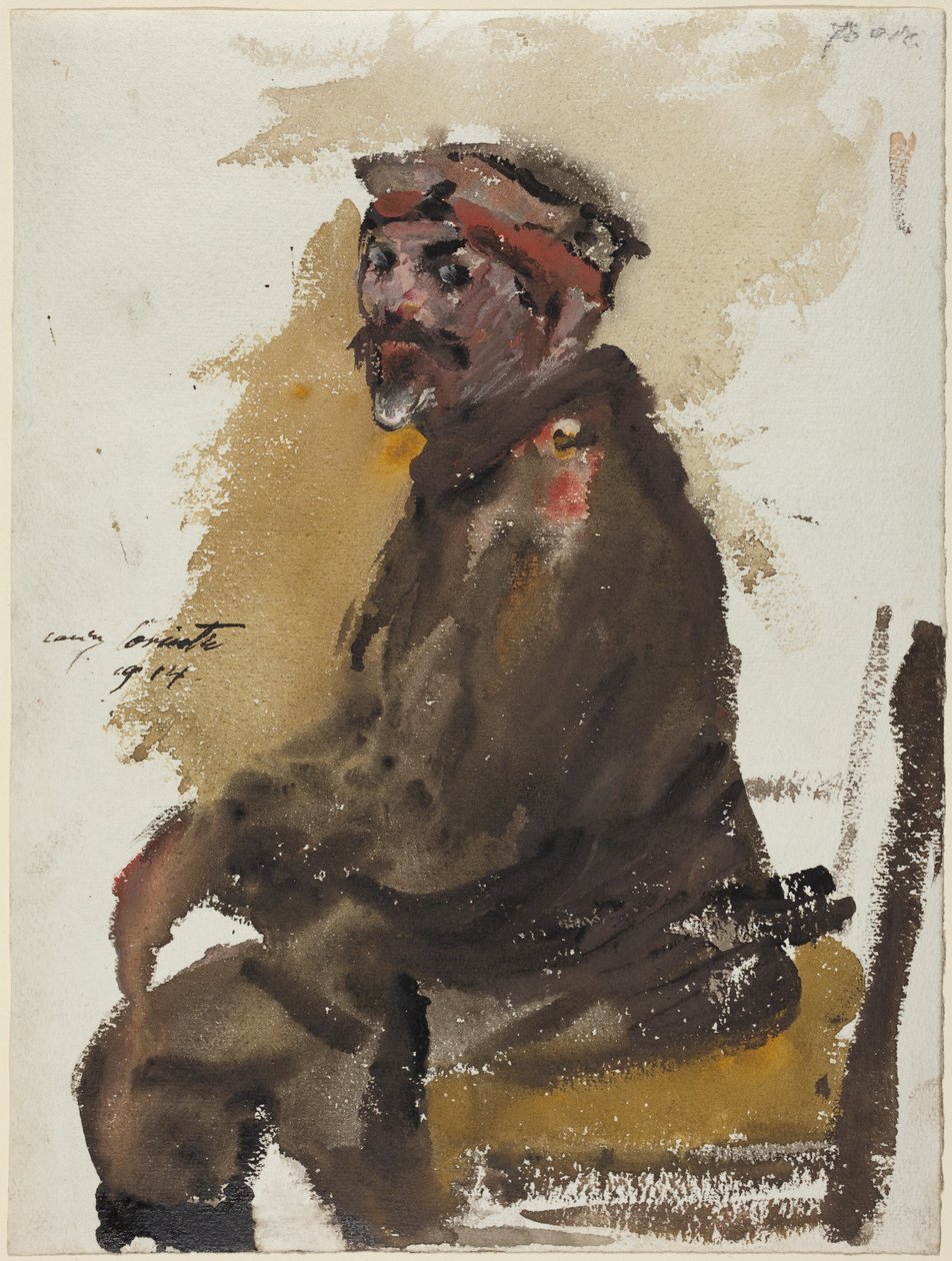 Hermann Struck in Uniform von Lovis Corinth