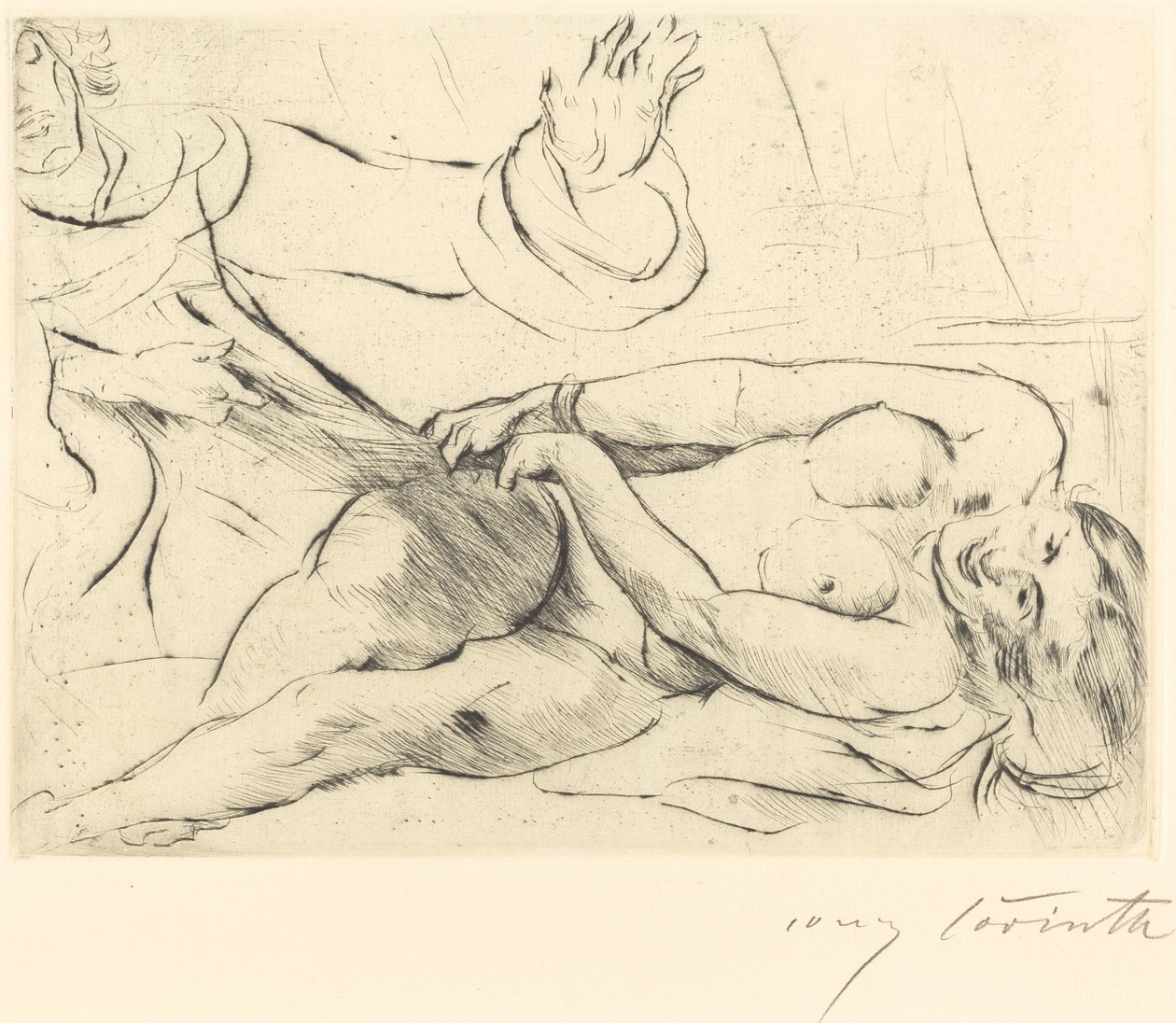 Joseph und Potiphars Weib II von Lovis Corinth
