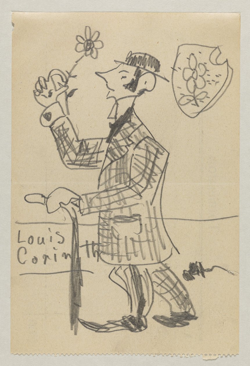 Lovis Corinth an Carl Strathmann von Lovis Corinth