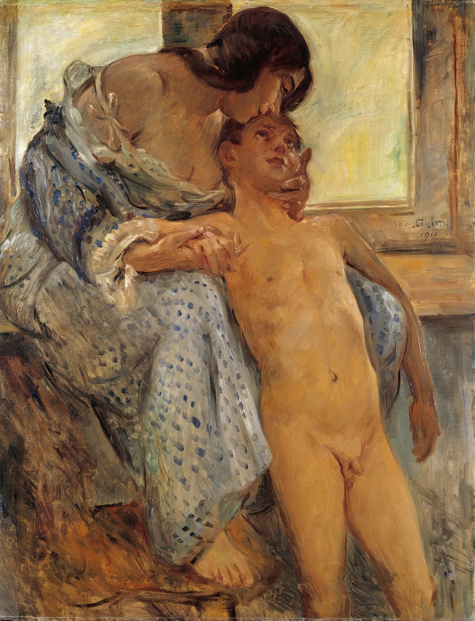 Mutterliebe von Lovis Corinth