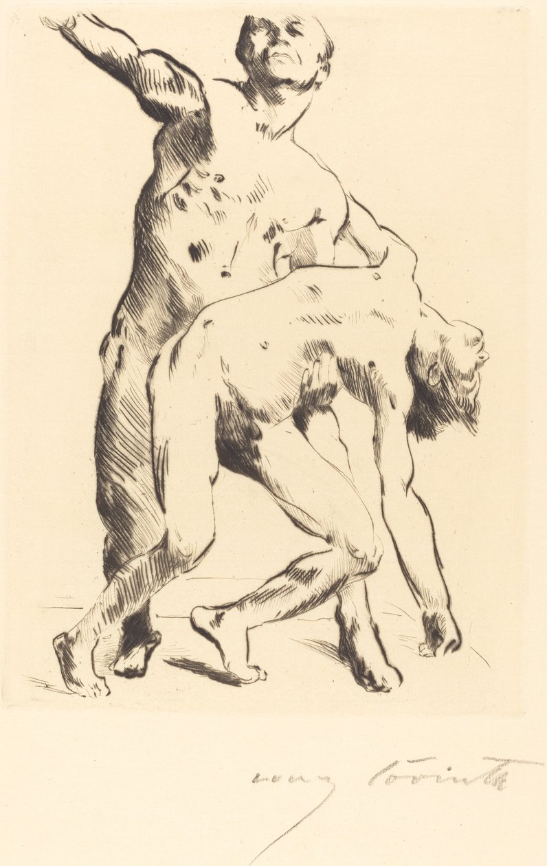 Odysseus und die Freier von Lovis Corinth