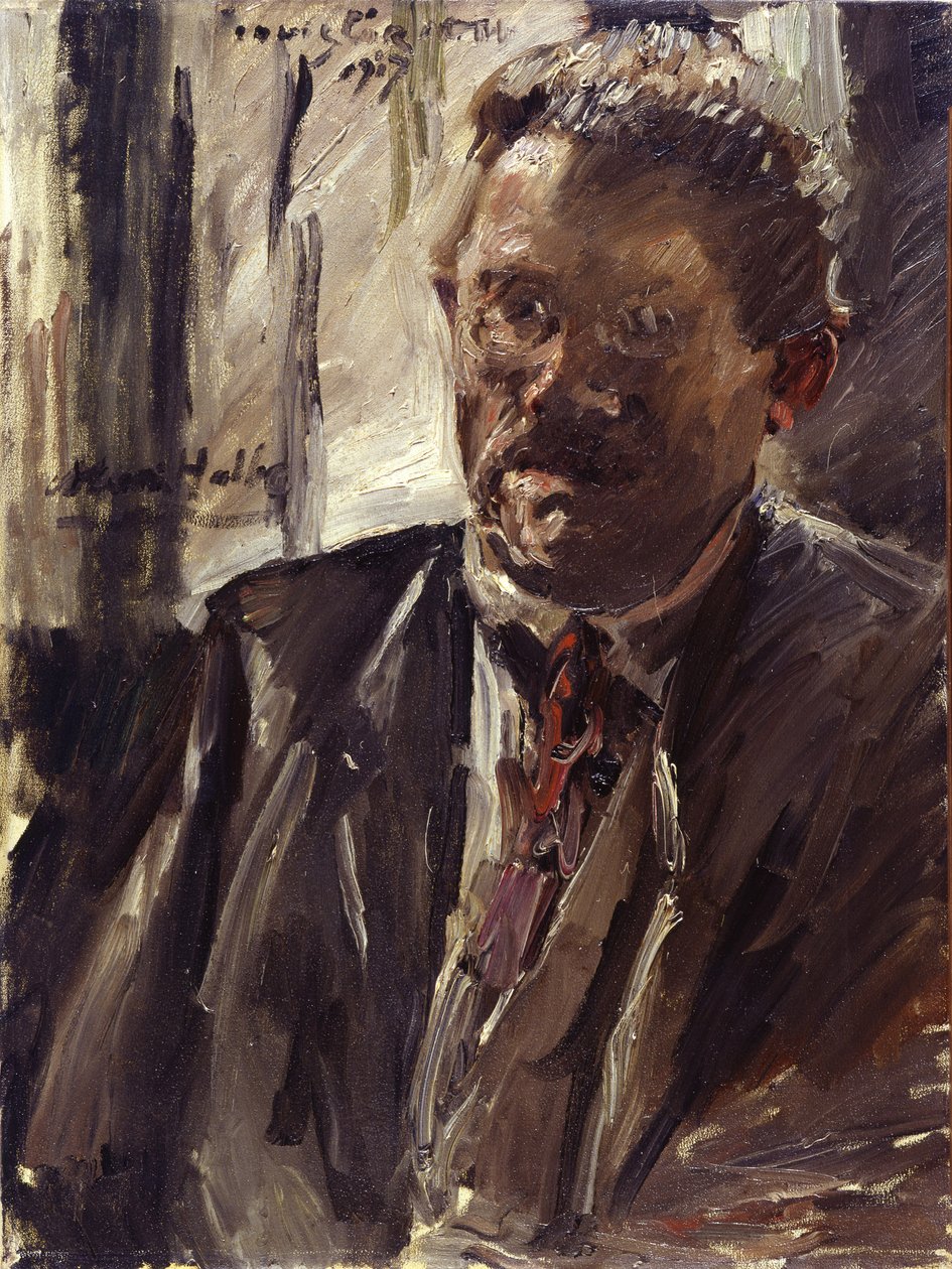 Porträt von Max Halbe von Lovis Corinth