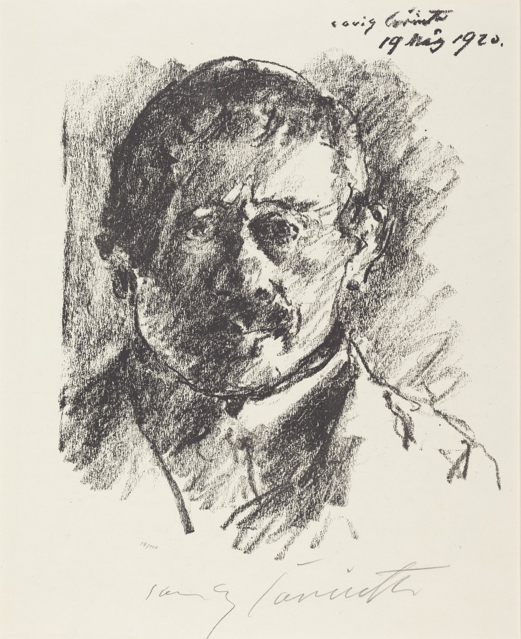 Selbstbildnis von Lovis Corinth