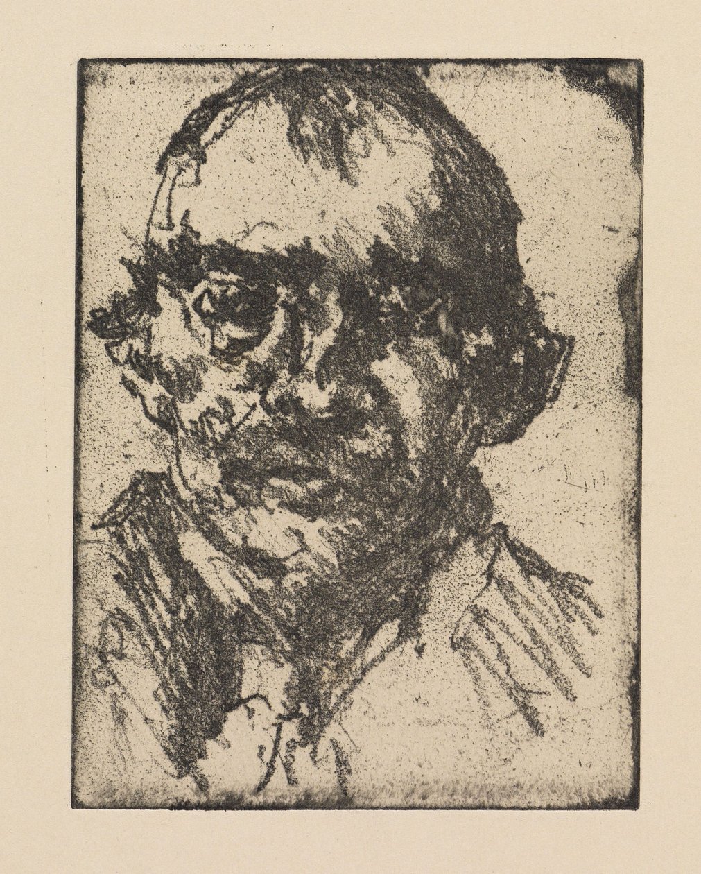 Selbstbildnis 1921 von Lovis Corinth