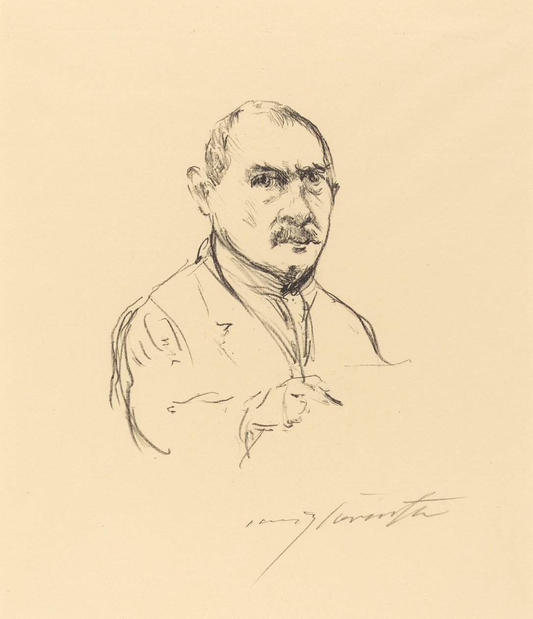 Selbstbildnis, 1914 von Lovis Corinth