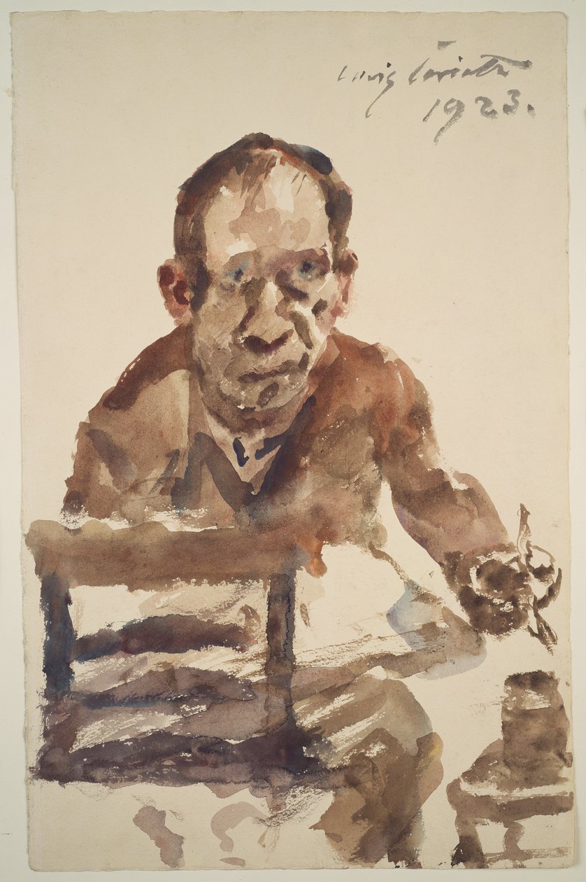 Selbstporträt von Lovis Corinth