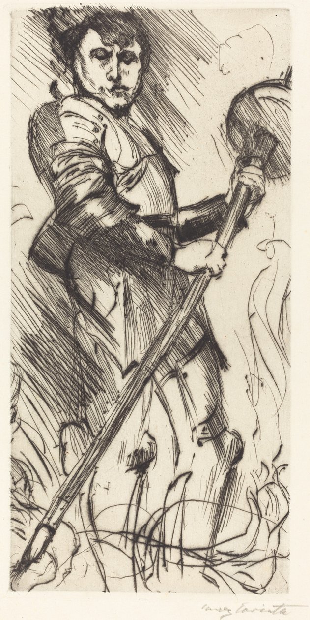 St. Georg, 1916 von Lovis Corinth
