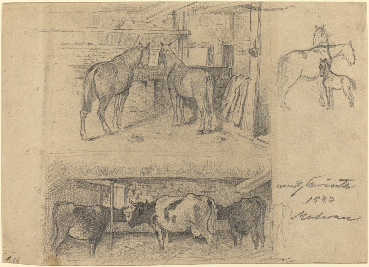 Die Scheune von Lovis Corinth