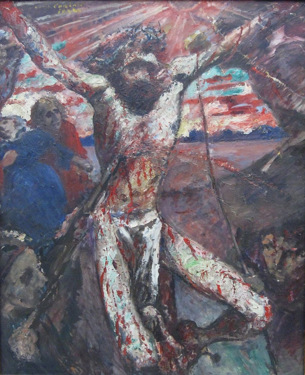 Der rote Christus von Lovis Corinth
