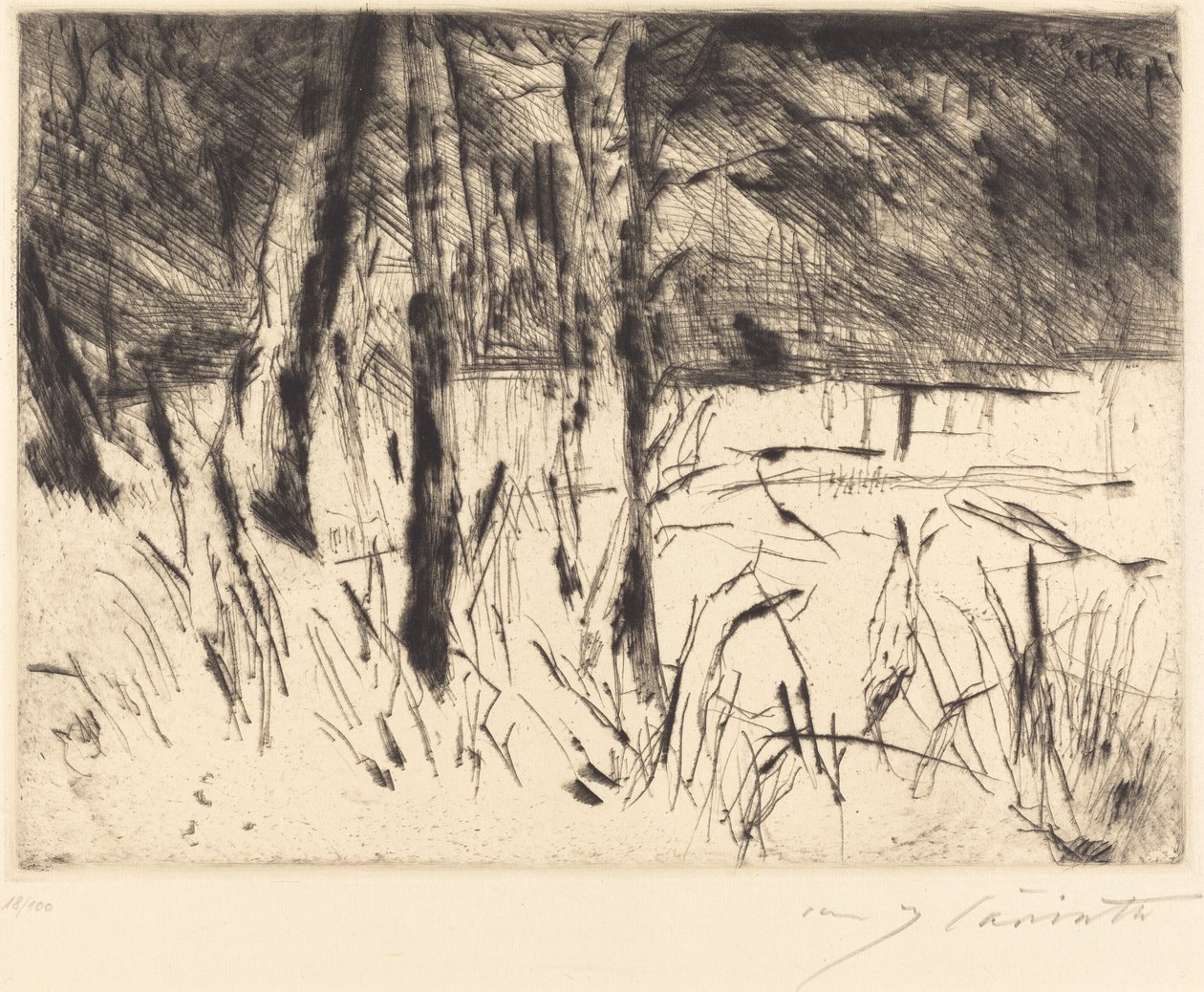 Tiergarten Zoologischer Garten von Lovis Corinth
