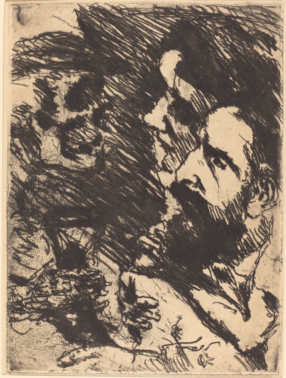 Tod bei Strucks von Lovis Corinth