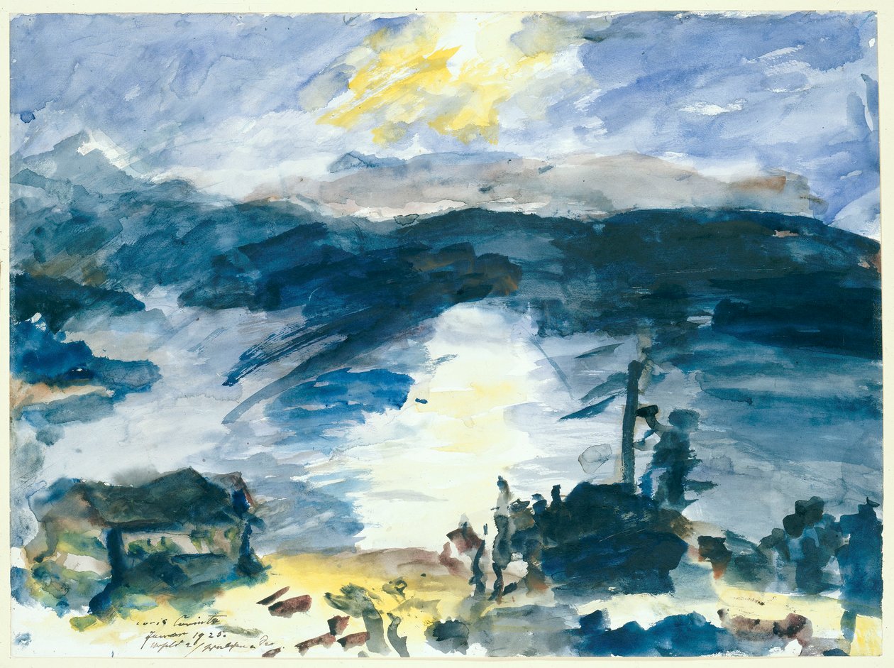 Walchenseelandschaft von Lovis Corinth