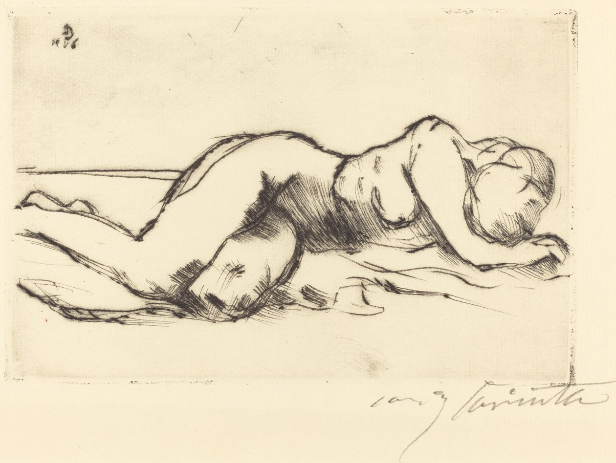Weiblicher Akt, 1916 von Lovis Corinth