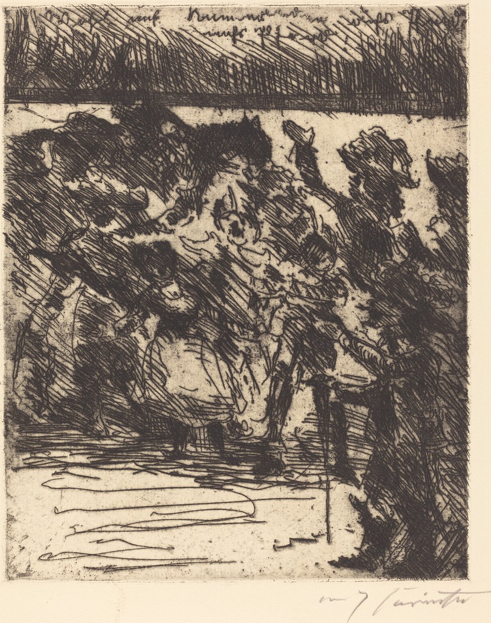 Wohl auf, Kameraden, aufs Pferd, aufs Pferd! Ins Feld, in die Freiheit gezogen!..., 1923 von Lovis Corinth