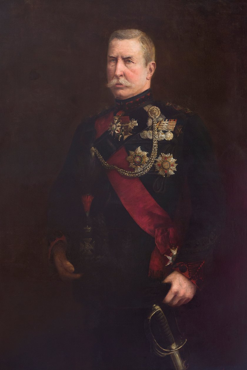 Porträt von General Sir Redvers Buller, 20. Jahrhundert (Öl auf Leinwand) von Lowes Cato Dickinson