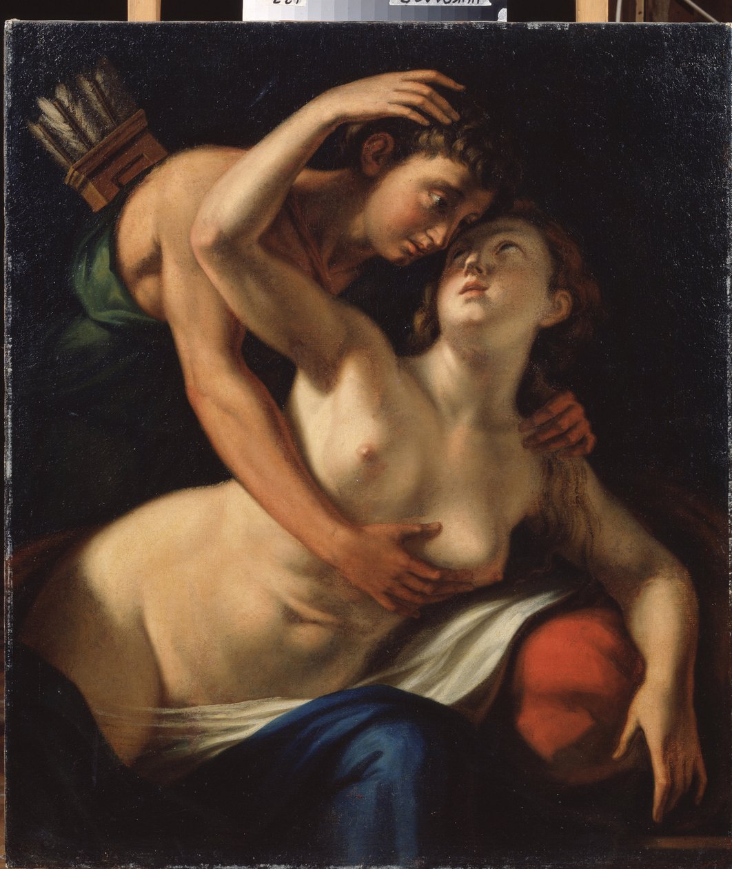 Venus und Adonis von Luca Cambiaso