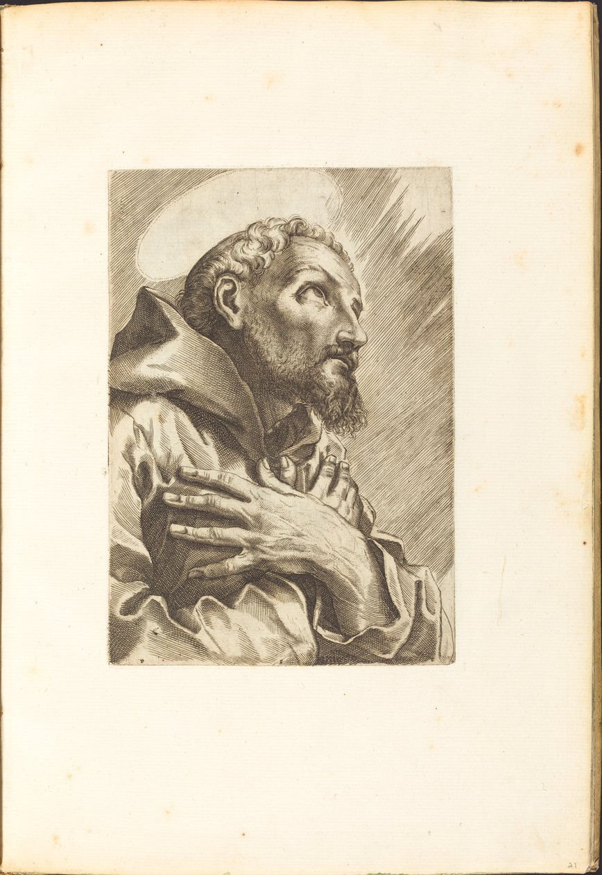 Heiliger Franz von Assisi von Luca Ciamberlano