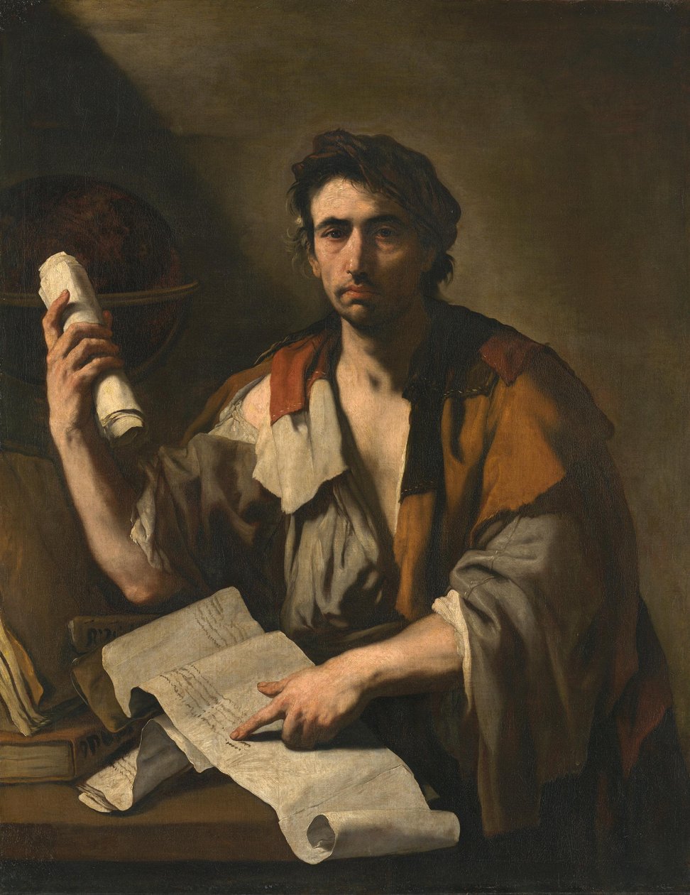 Ein kynischer Philosoph von Luca Giordano