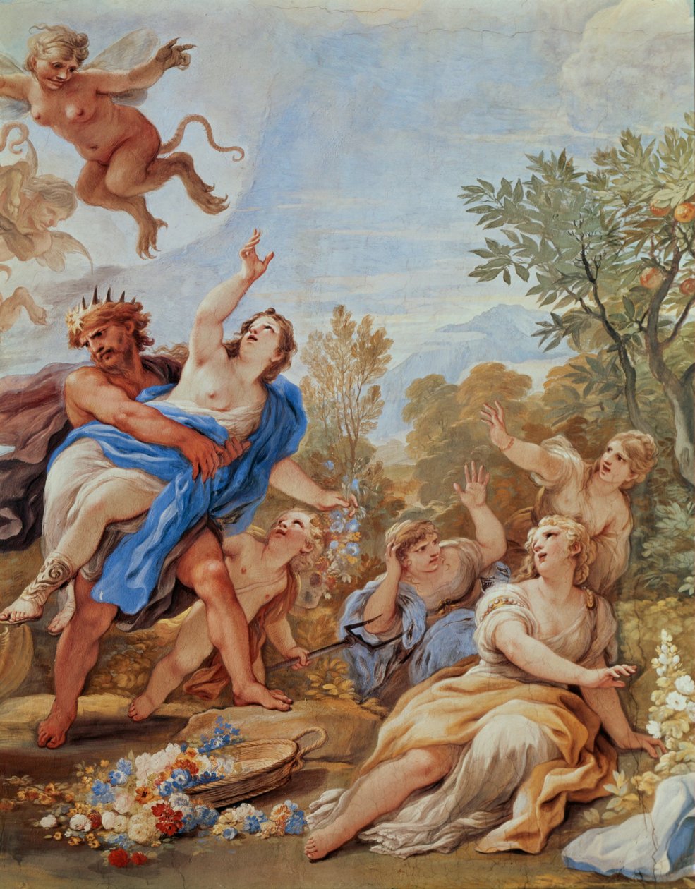 Die Entführung der Proserpina von Luca Giordano