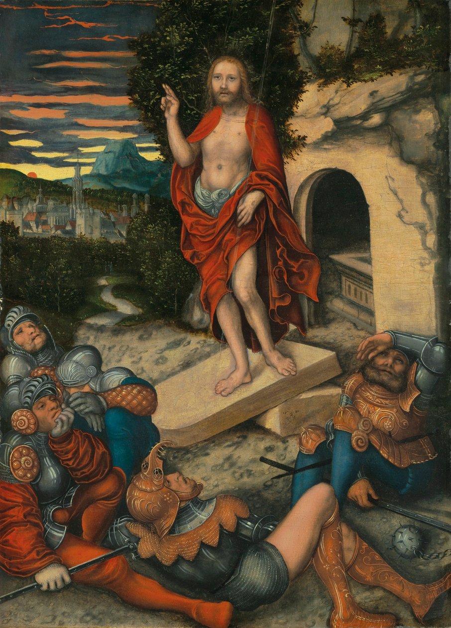 Auferstehung Christi von Lucas Cranach the Elder