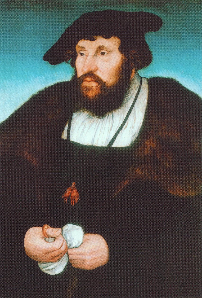 Bildnis Christians II., König von Dänemark von Lucas Cranach the Elder